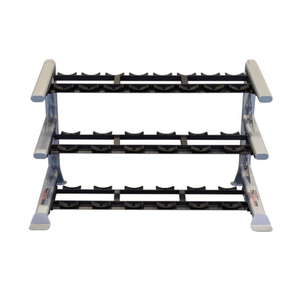 Body-Solid ProClub 3 Tier Saddle Dumbbell Rack SDKR1000SD - Image 3