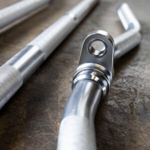 Alternative view of Body-Solid Tools Aluminum Revolving Straight Bar MB022A