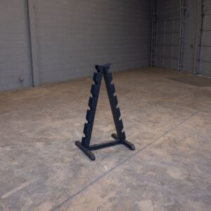 Alternative view of Body-Solid 2 Tier Vertical Dumbbell Rack GDR44