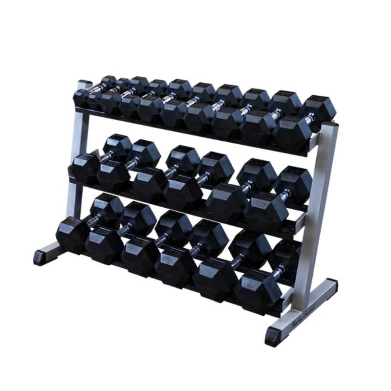 Body-Solid 3-Tier Dumbbell Rack GDR48 - Image 3