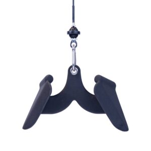 Alternative view of Body-Solid Tools Ergo Wing Pronated Narrow Lat Row Handle MB613N