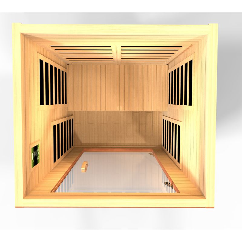 Dynamic Avila 1-2 Person Low EMF Infrared Sauna DYN-6103-01 - Image 4