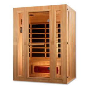 Alternative view of Maxxus Trinity 3-Person Low EMF Far Infrared Sauna MX-LS3-01
