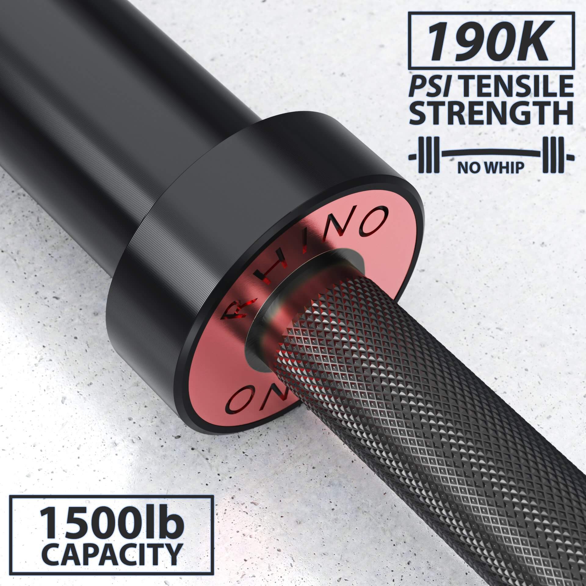 Synergee Rhino Powerlifting Barbell - Image 2