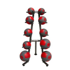 Alternative view of TKO Strength 10 Medicine Ball Storage Rack 849MB-10