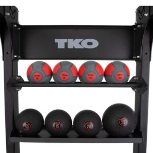 Alternative view of TKO Strength 48" Freestanding Bay FR Package